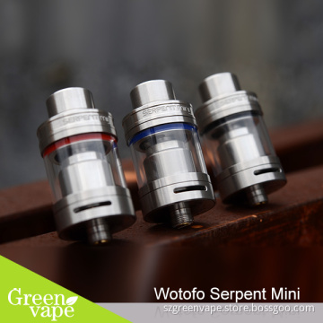 2016 Newest 3ML Single coil Dual Adjustable Airflow Wotofo Serpent Mini RTA